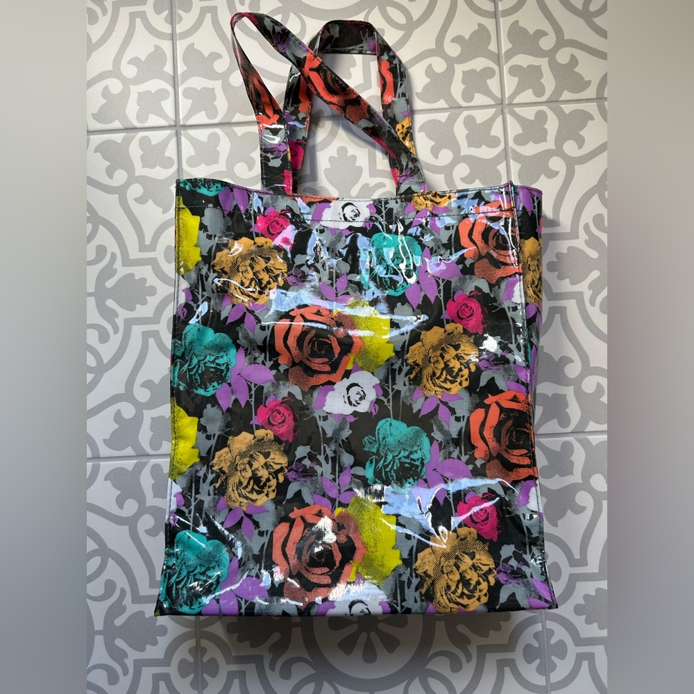 PAPERCHASE Floral Tote Bag - Multicolor plastic